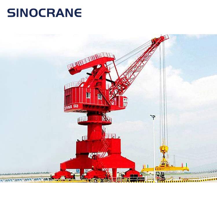 Factory Price Portal Crane Hydraulic Mobile Offshore Telescopic Ship Marine Deck Lifting Portal Crane Price
