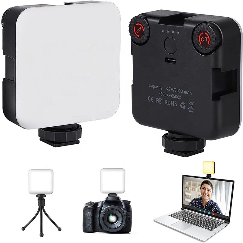 Dimmable Brightness Desktop Light Lamp Tripod Lighting Set Multi-functional Portable Live Supplementary Lights