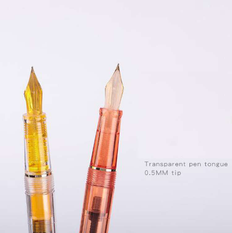 NP-010F, прозрачный Пластиковый бочонок, хорошие чернила, плавное написание, дешевая авторучка для подарков