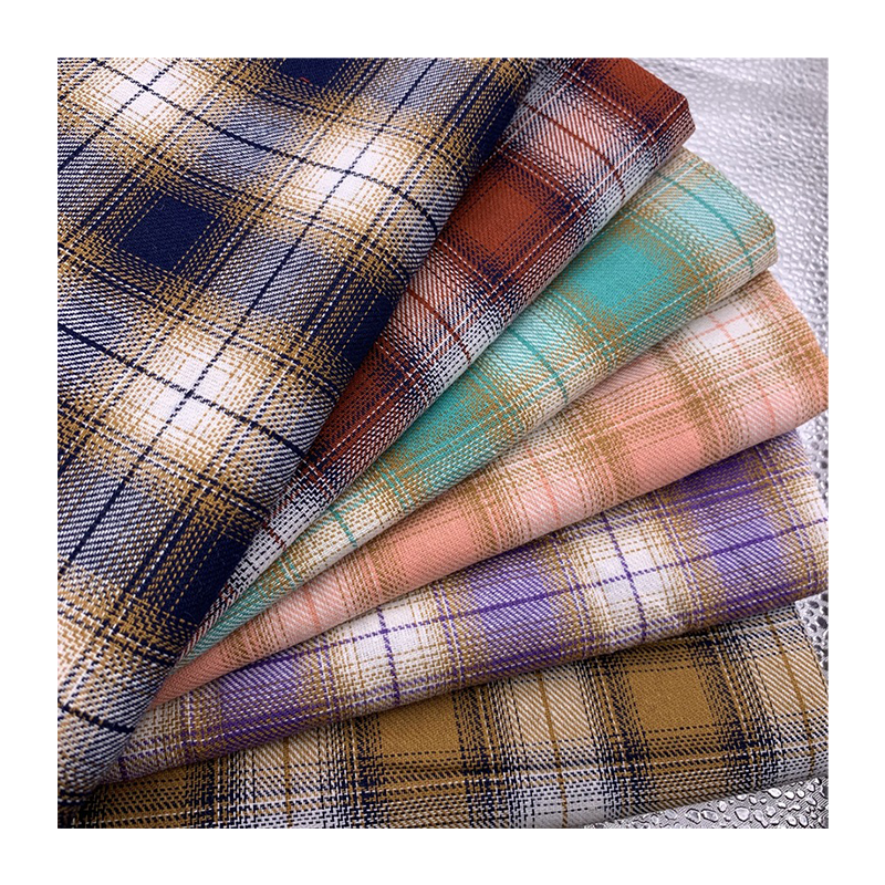 shirt/dress/pajama fabric Keqiao check cotton fabric stocklot