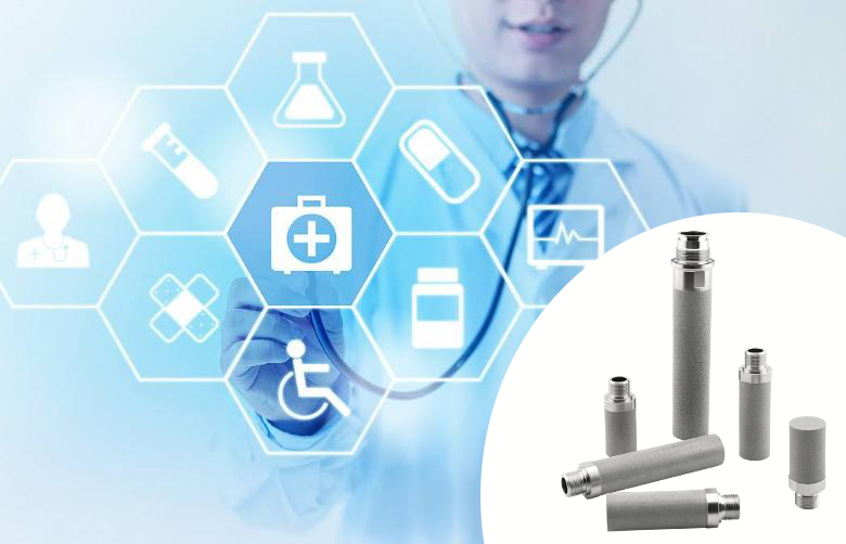 Filter Tube Breathable Cover Powder Sintered Filter Element Stainless Steel SS Filter SS 316L