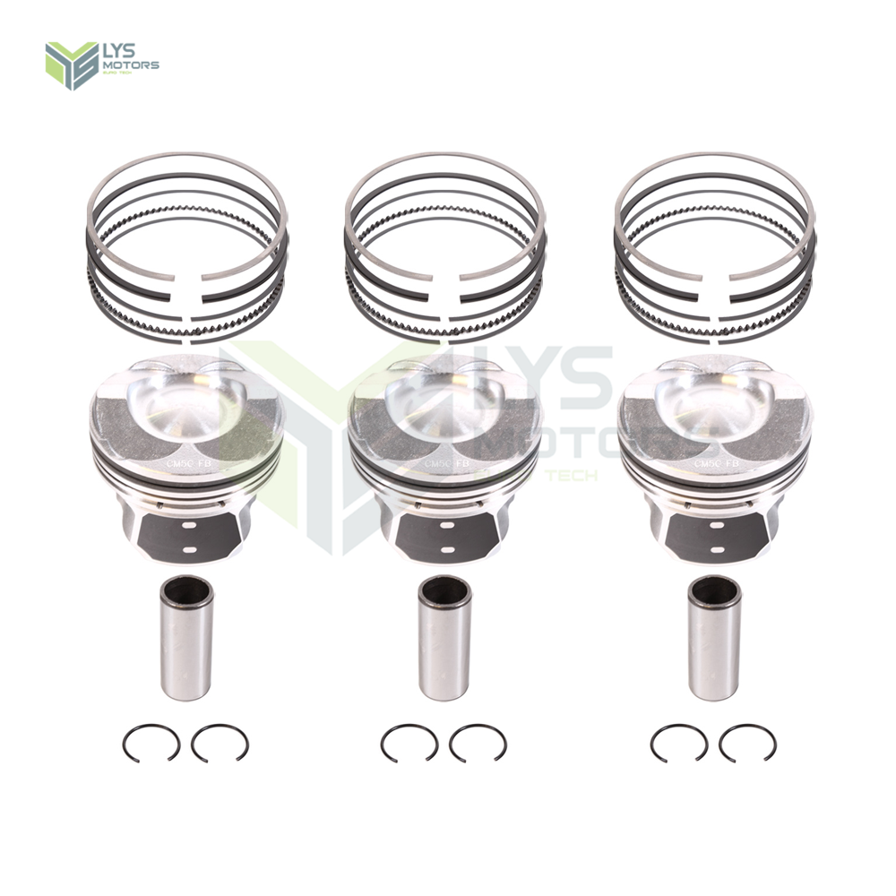 Piston and ring CM5G6110FC for EcoBoost B-Max C-Max Fiesta Focus Transit Courier Mondeo M2GA SFCB 1.0 STD OVERSIZE 0.50 FOR FORD