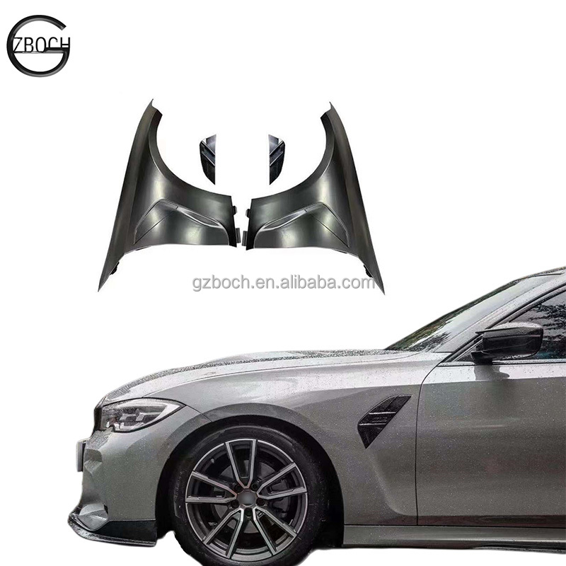 Оптовая продажа, автомобильный брызговик для 2020 + BMW 3 серии G20 G28, Модернизированный чугунный брызговик M3, левые и правые крылья