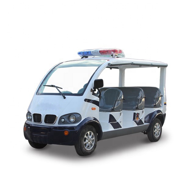 2021 New Design 8 Seats Electric Patrol Car Battery Operated CE Certificate Sightseeing Car for Sale