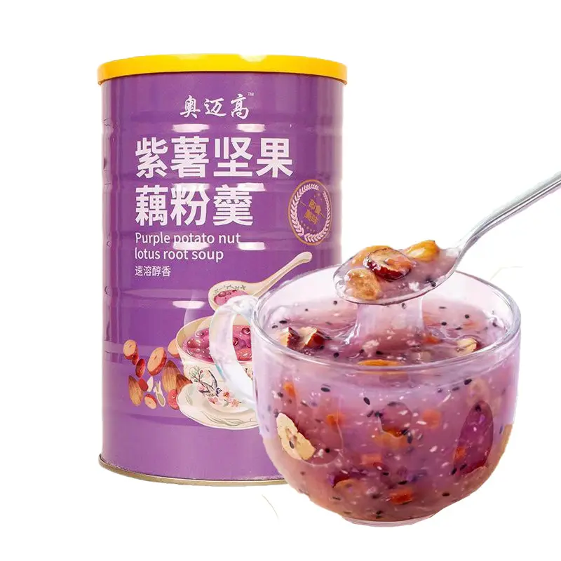 500gram Purple Potato Nut Sweet Purple Meal Soup Chinese Canned Lotus Root