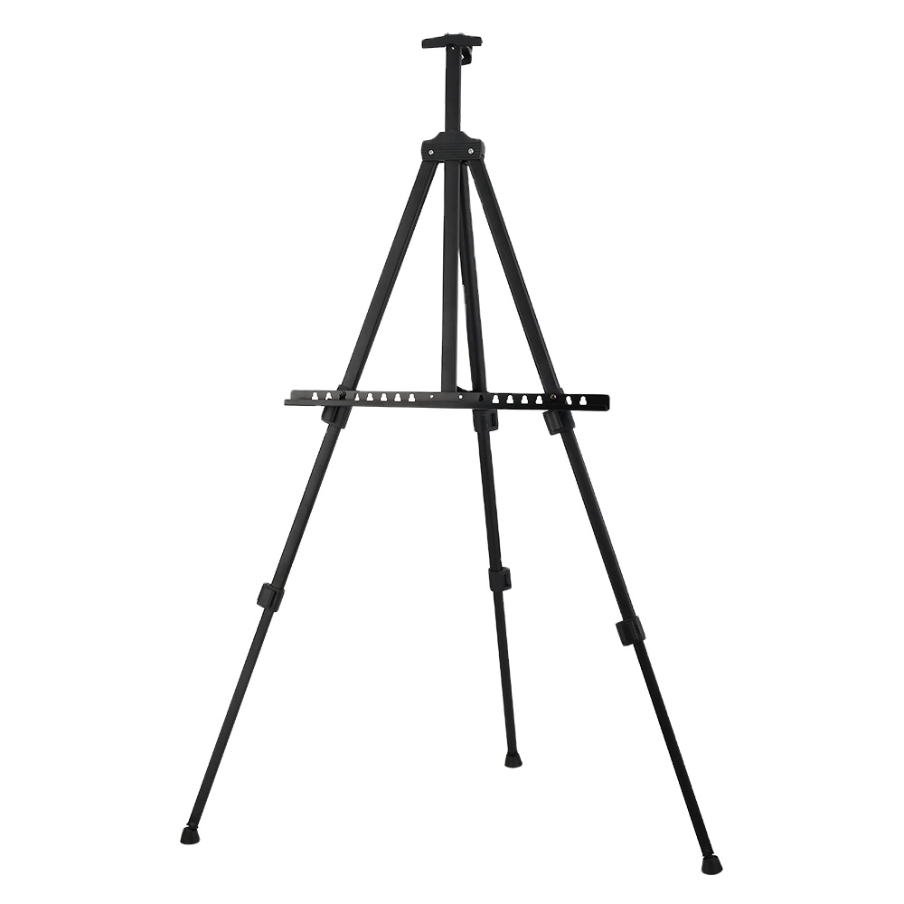 Aluminum Metal Artist Easel Stand 21 to 66 Inches Adjustable Height with Portable Bag