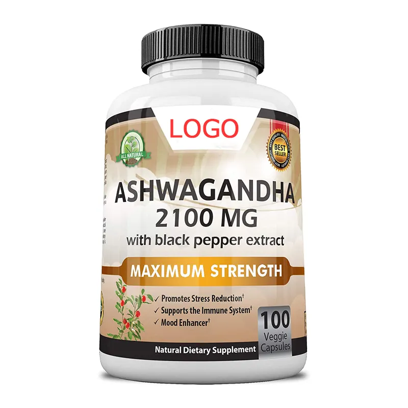 Organic Ashwagandha Capsules Pure Organic Ashwagandha Powder and Root Extract