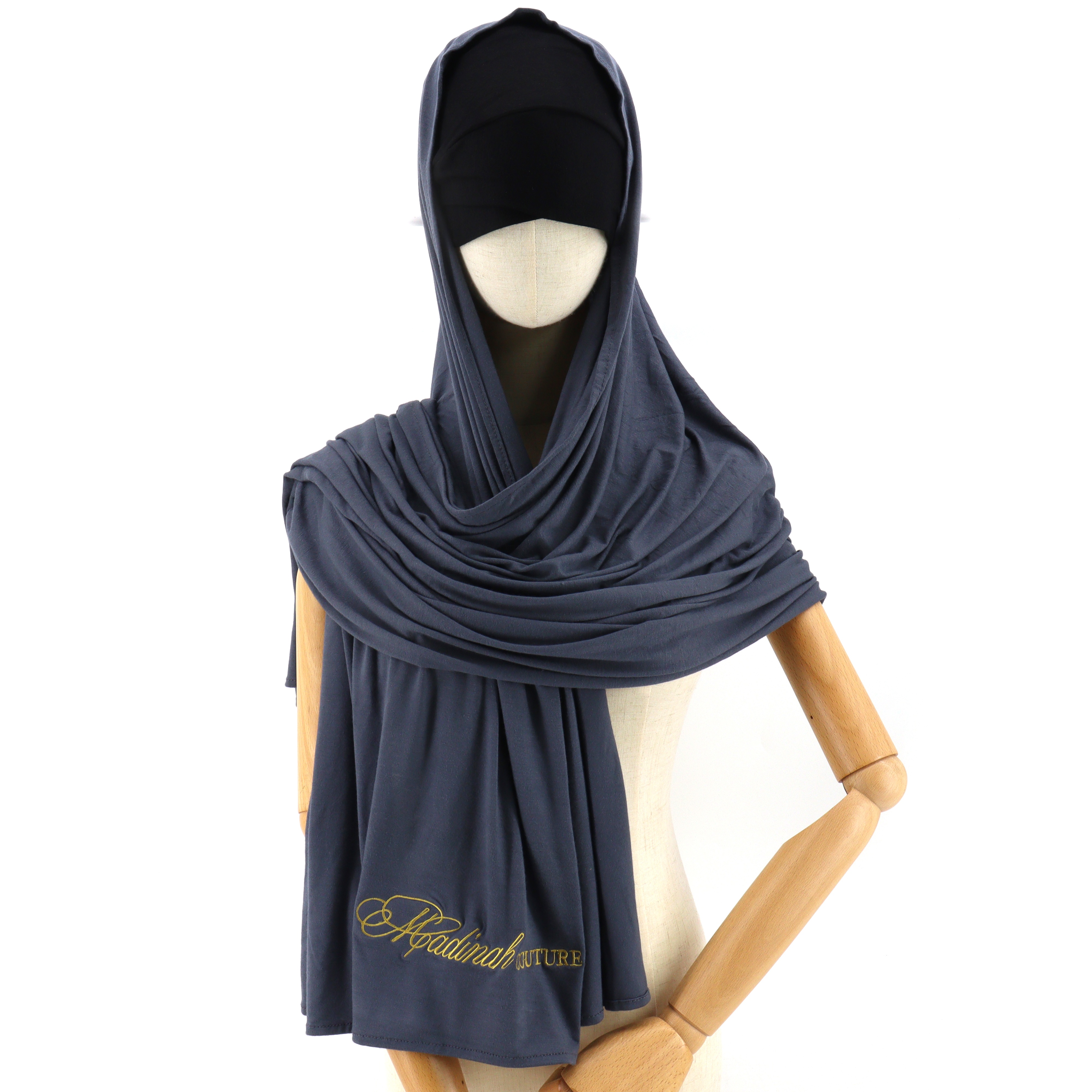 Вышитый стиль Hijab логотип ODM & OEM