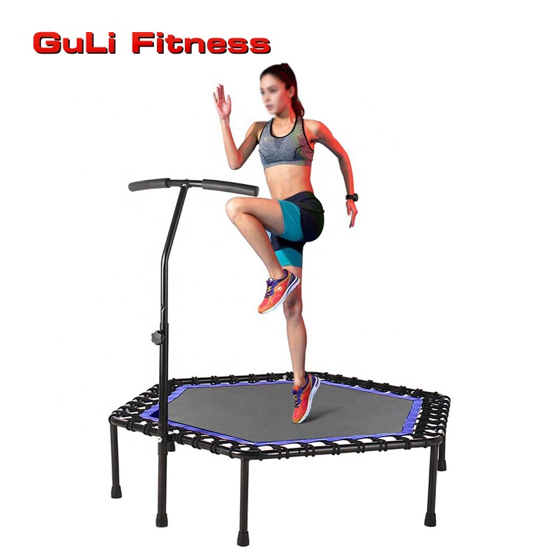 Батут для фитнеса Guli, 40/45/48/50 дюймов, бесшумный, с регулируемой ручкой