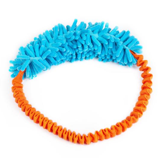 MOP tug toy with round bungee handle Durable dog toy Colorful toy for dogs