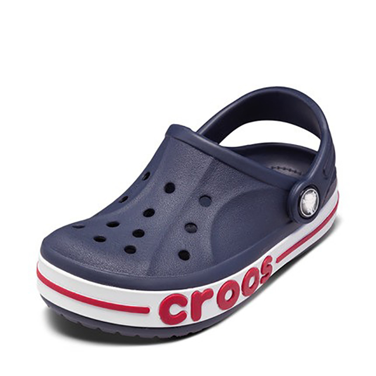 Kids Croc With Logo 2021 New Children's Clogs EVA Slippers Beach Croces Flat Sandal Breathable Kids shoes