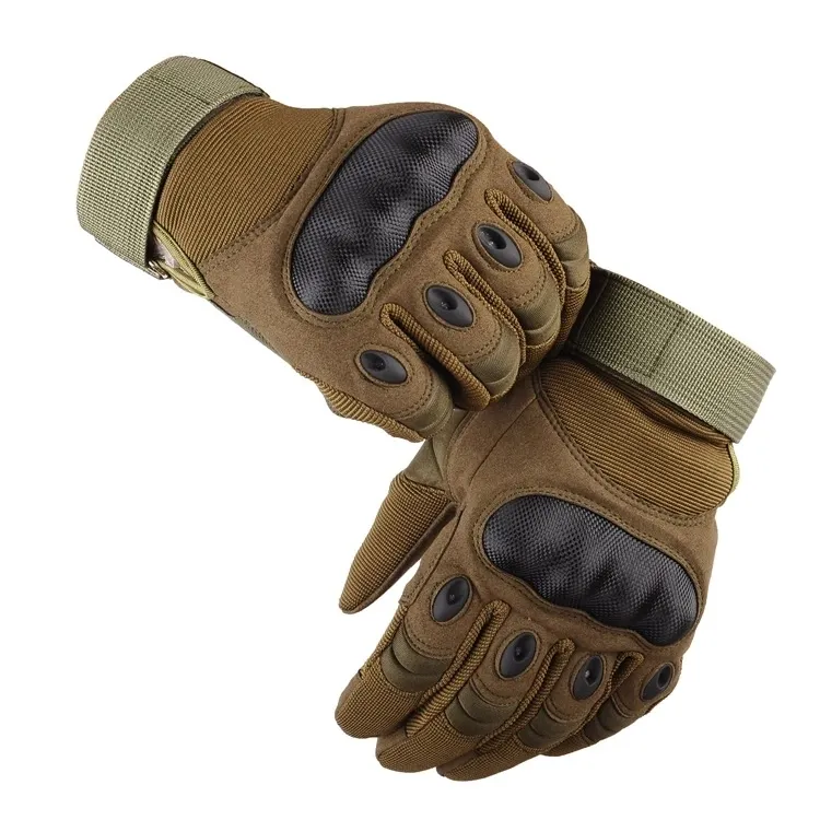 Best Price Comfortable Protect Full Finger Touch Screen Hard Knuckle Military Tactical Gloves