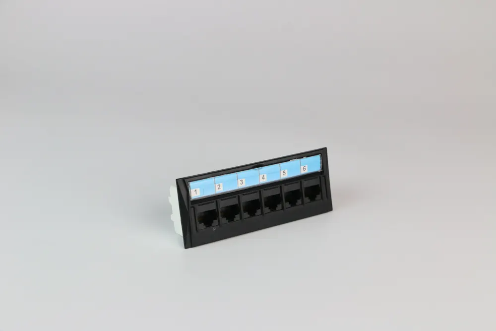 Patch Panel 24 Port NEW Network Patch Panel UTP Cat6 24 Port Removable