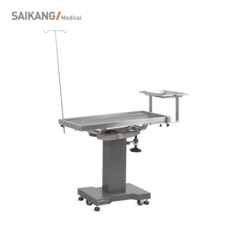 SK-DW001 SAIKANG Профессиональный животных смотровой стол из нержавеющей стали Электрический ветеринарный операционный стол