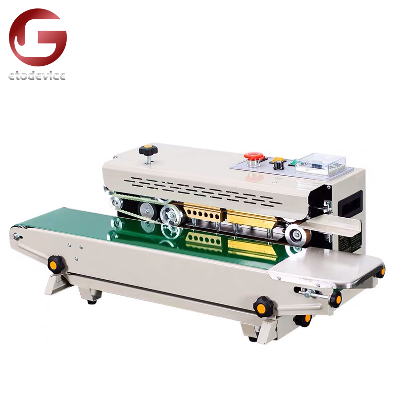 New automatic horizontal continuous miniature manual hot air sewing machine