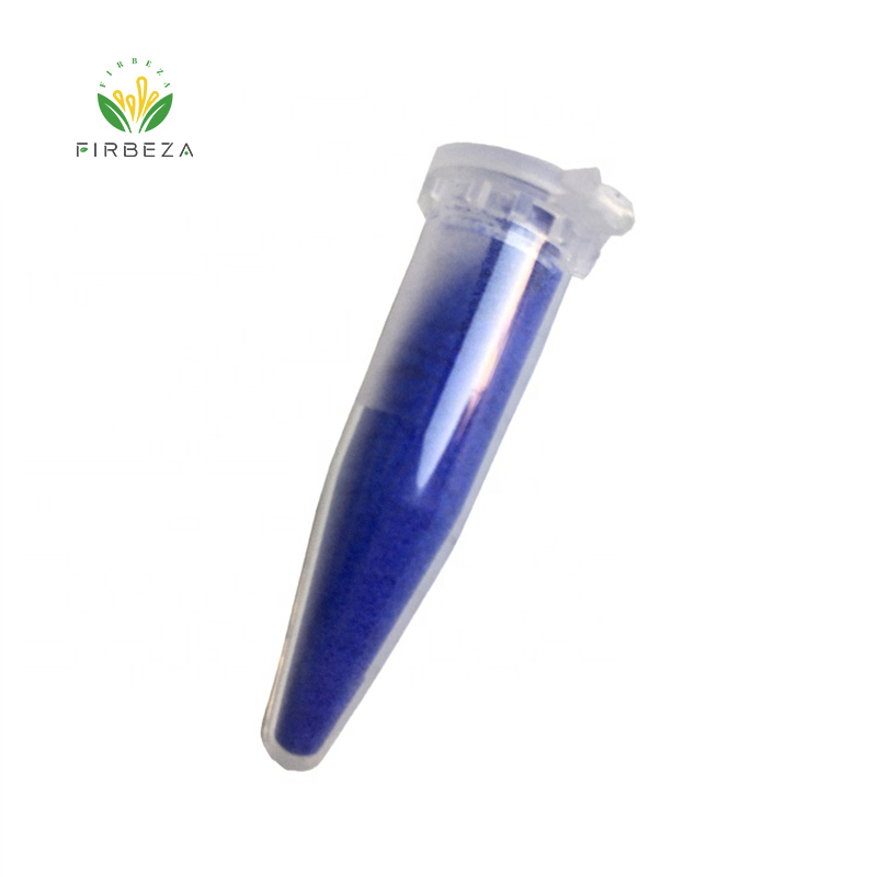 CAS 49557-75-7 Ghk-Cu Blue Copper Peptide Powder Anti-wrinkle 99% Ghk Cu Blue Copper Peptide