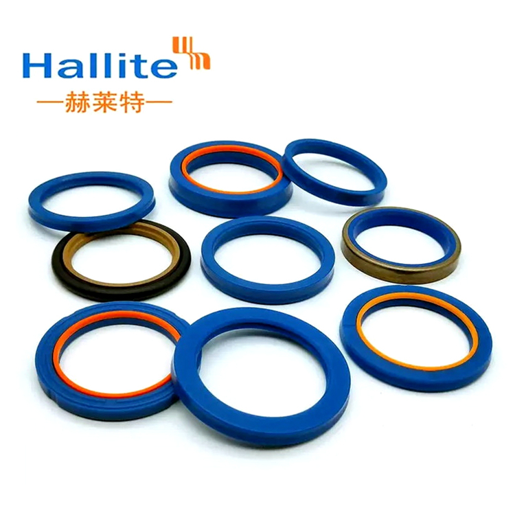 Hydraulic Cylinder N O K Hallite Parker NUOANKE Pneumatic Seals Excavator Piston Rod Hydraulic Oil Seal