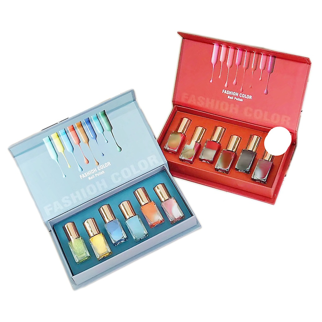 Environmental tear and pull water nail polish set environmental water-soluble rose essence ink