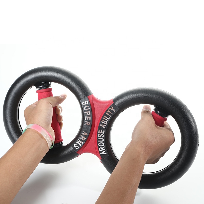 gym home use 8-shape PVC Exerciser Gripper arm strength Strengthener Finger Trainer power building