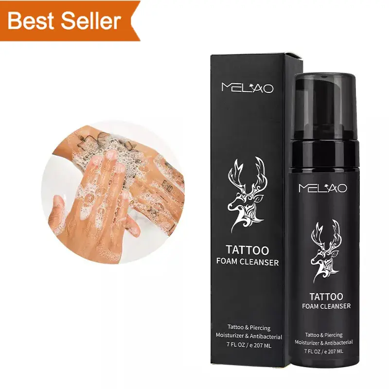 Tattoo Foam Soap Gentle Cleansing Spray Tattoo Aftercare Moisturizing Soap With Aloe