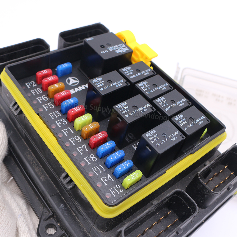 Caja De Fusibles SANY SY75C | Original Fuse Box & Relay Panel Repuestos