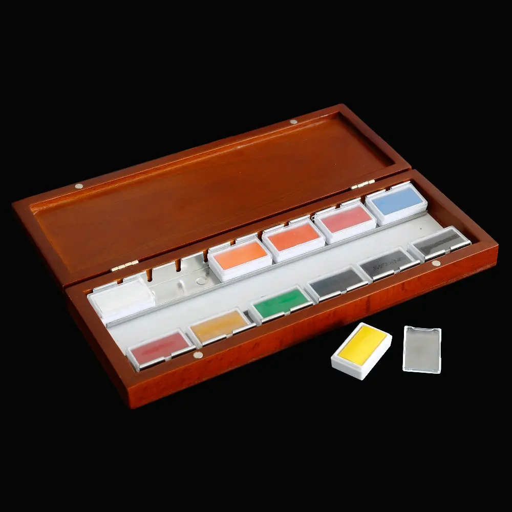 Water Colour Set Superior Artist Level 12/24/36 Solid Water Color Paint Set