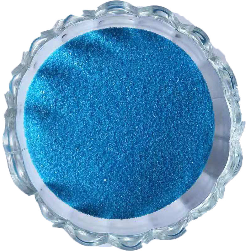 Wholesale 10-20 mesh color sand stone paint sintering dyeing color sand wishing bottle with garden base soil with various colors