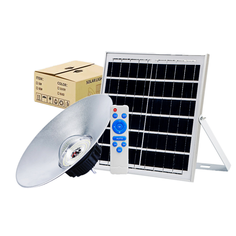 Solar mining chandelier flood lamp street Garden Garden lamp breeding plant growing light workshop factory shed lamp