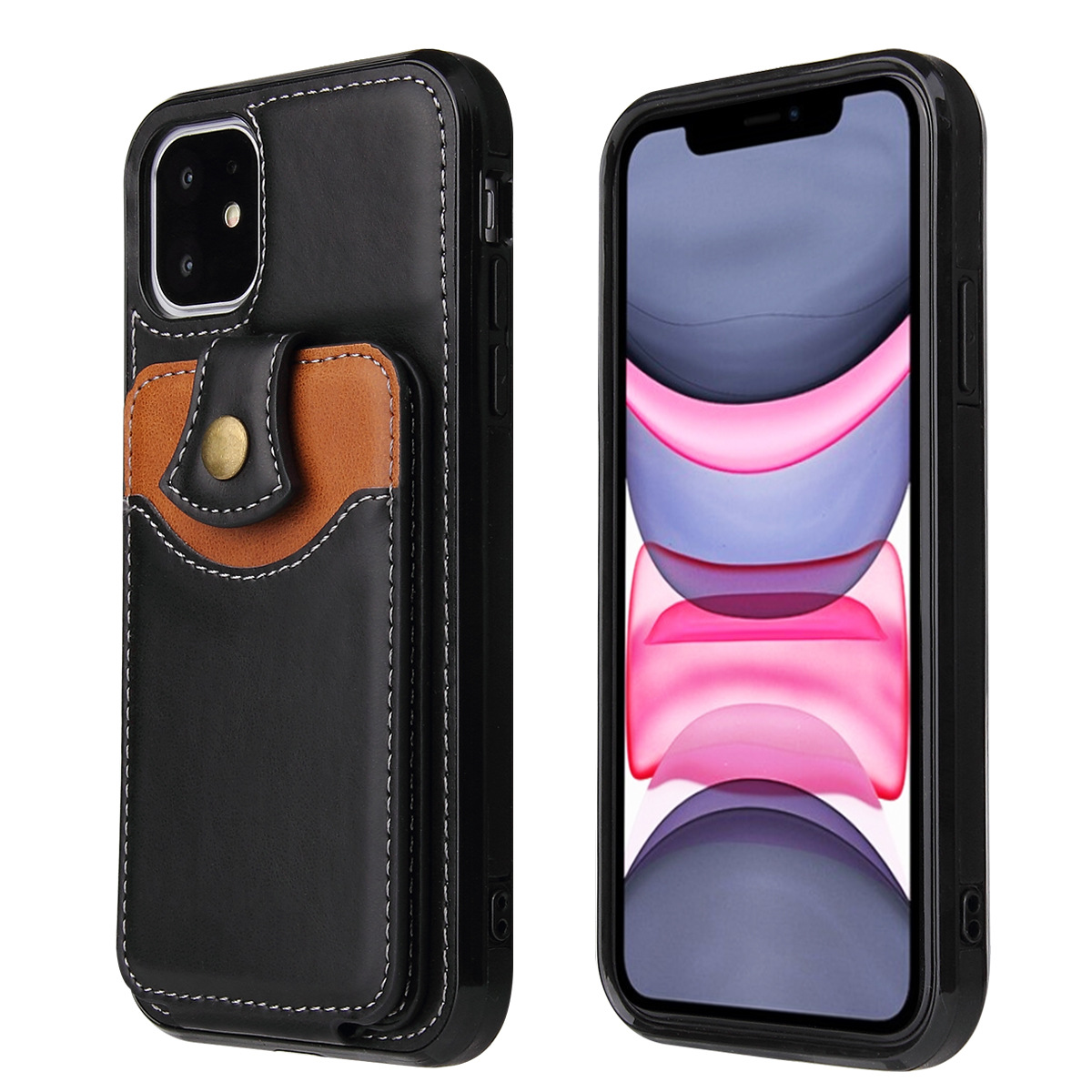 Кожаный чехол-бумажник для Apple IPhone 11 Pro Plus 12 12 mini 12pro max