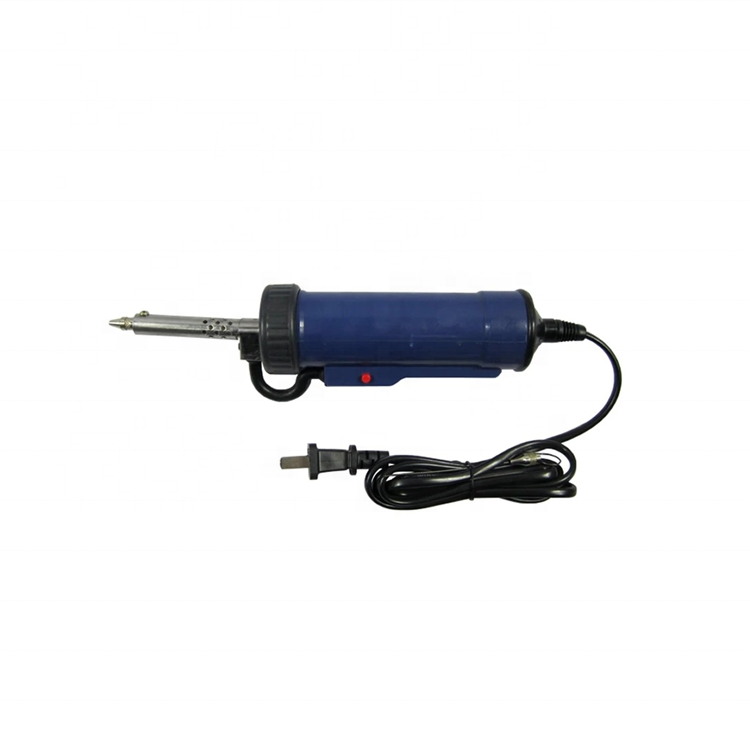 Отсасывающее устройство для припоя 30W 220V 50Hz Электрический вакуумный демонтажный насос Железный паяльная инструмент для ремонта с распыляющей головкой и шпиндель сверлильного станка