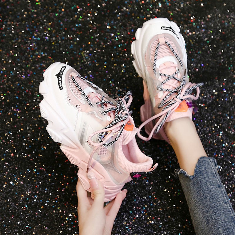 Trend Comfortable Platform Sneakers Casual Sport Shoes for Women