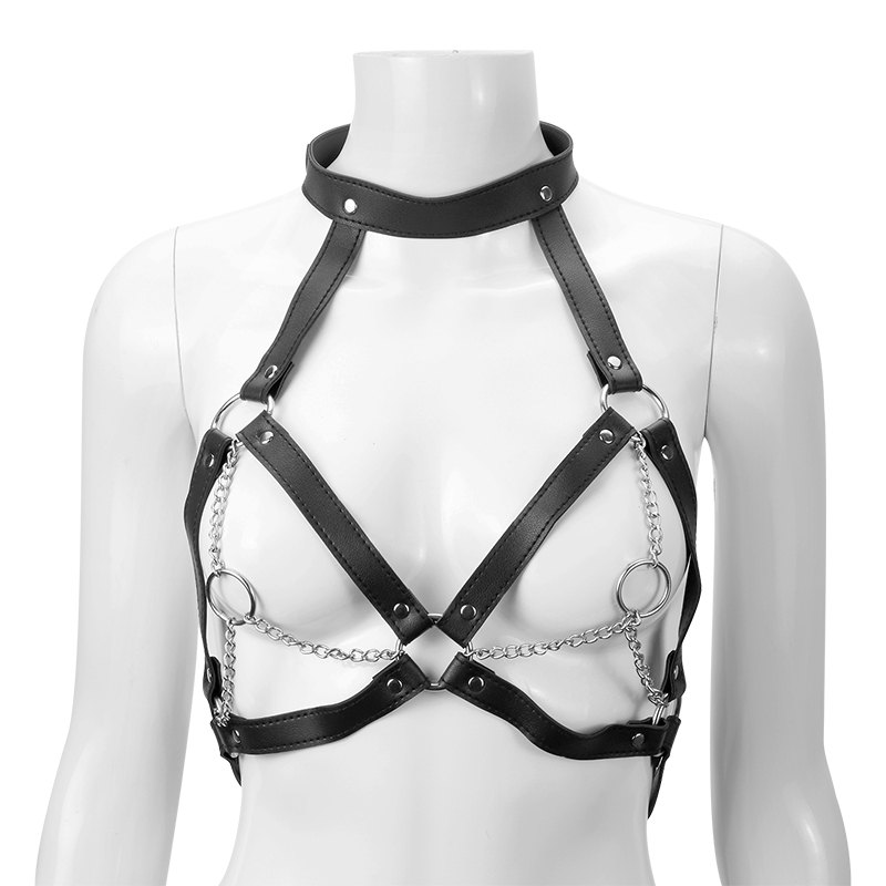 Female Wear Adult Toys Sexy Chain Bondage Lingeries Slave Leather Corset LIingerie Sex Toys Bdsm Bondage Sexy Body Chain
