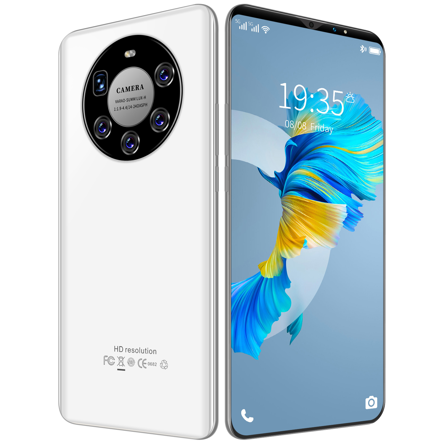 High quality 6.1inch M40 pro global smartphone Face ID 4800mah 12GB+512GB Dual sim cell phones HD Camera 13MP+24MP mobile phones
