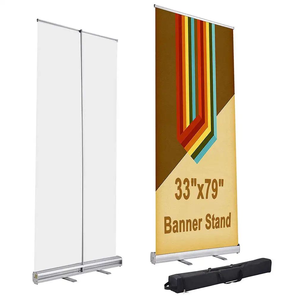 High Quality Portable Roll Up Banner Stand Roll Up Banner Stand Display