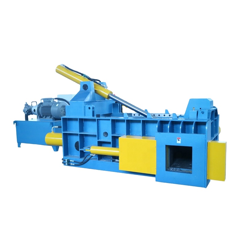 Horizontal Hydraulic Scrap Iron Aluminium Cans Press Machine Briquetting Machine Baler Machine