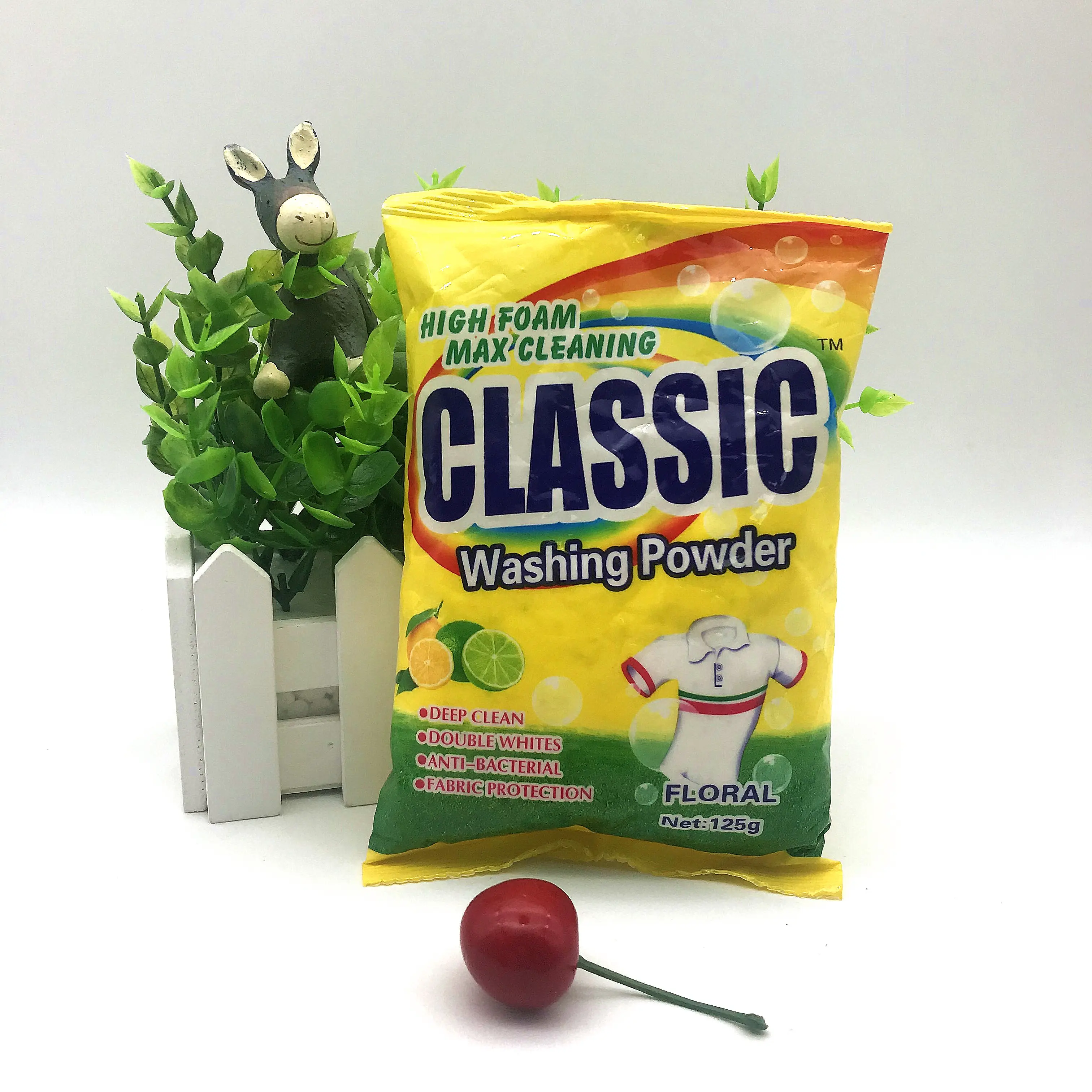 star clean detergent washing powder with woven bags