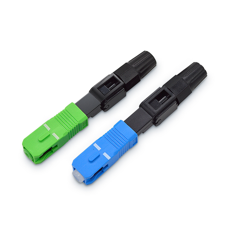 SC - APC fiber-optic fiber-optic fast connector fast connector single mode