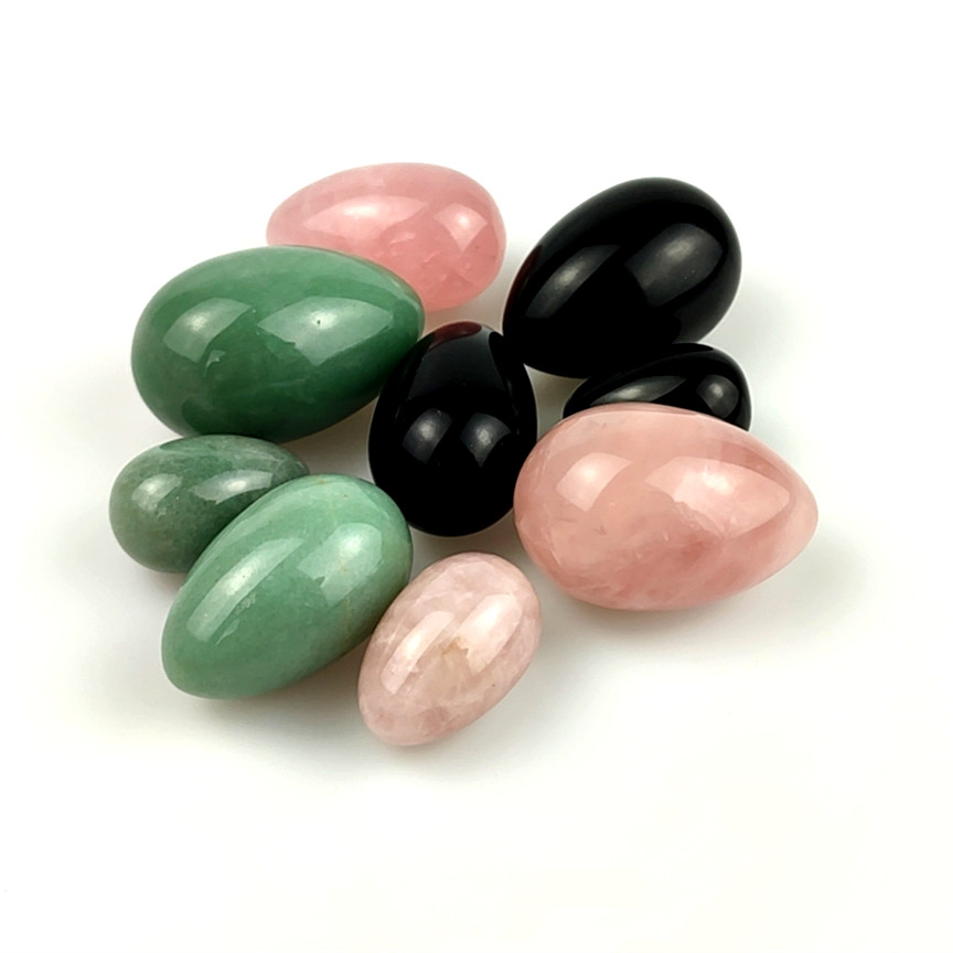Massager Love Eggs Natural Jade Egg Yoni Egg Nephrite Jade Healing ball
