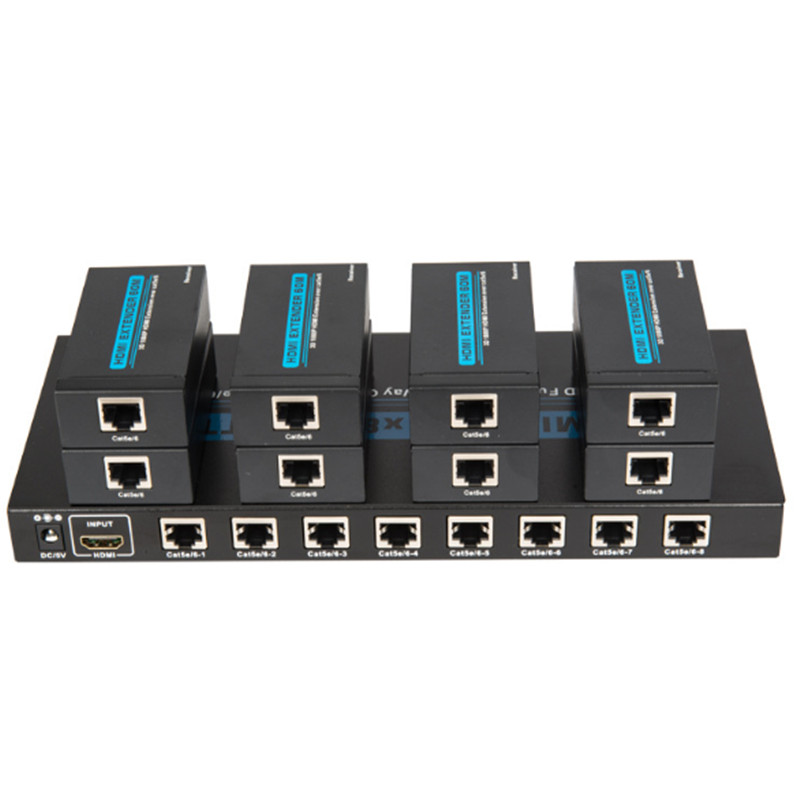HDMI разветвитель Extender 1x8