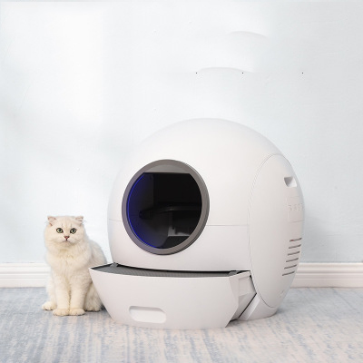 Умный самоочищающийся кошачий наполнитель, автоматический туалет с мобильным управлением через приложение, автоматический кошачий наполнитель