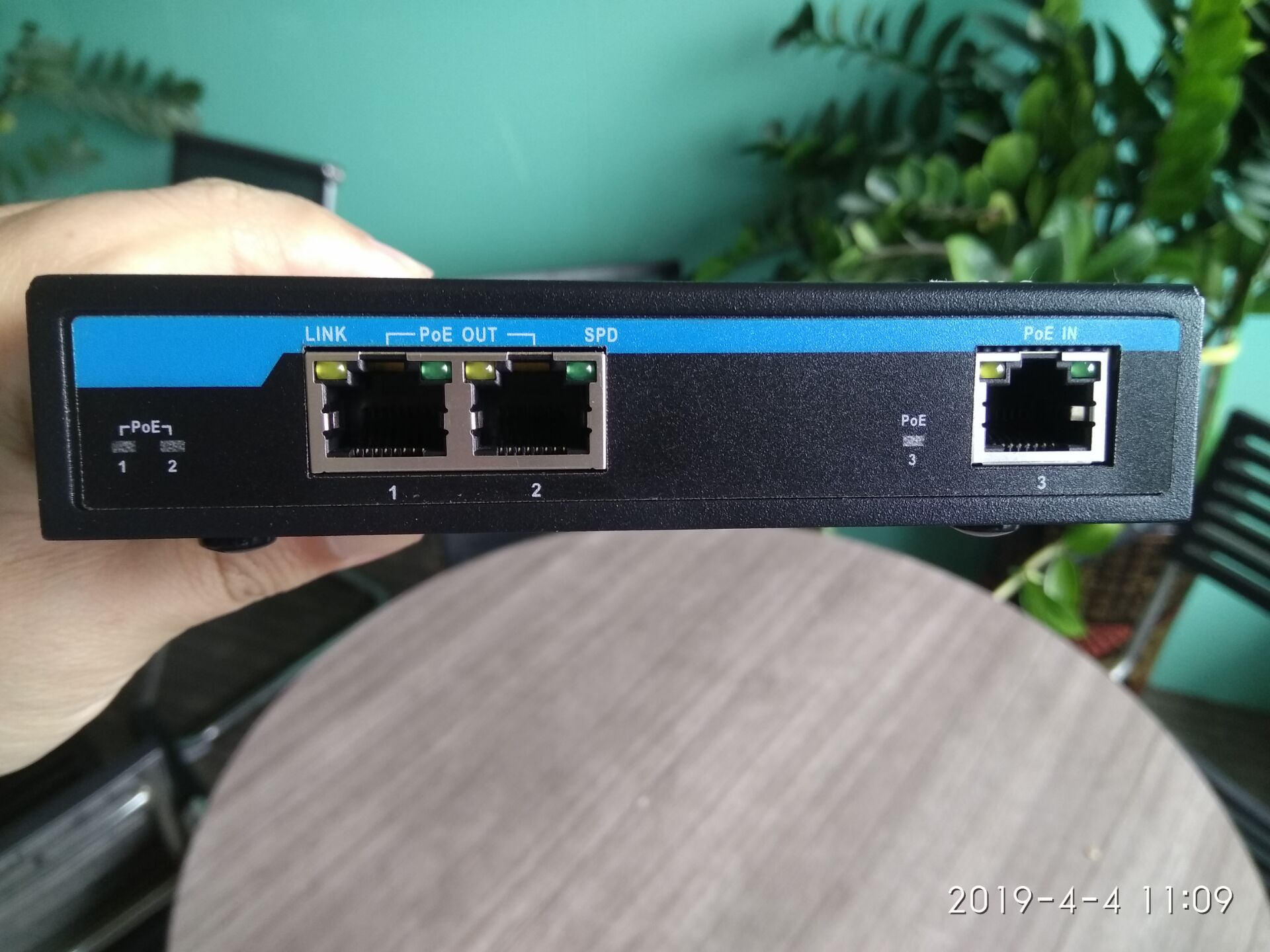 60 Вт IEEE802.3at 2 Порт gigabit poe удлинитель poe ретранслятор