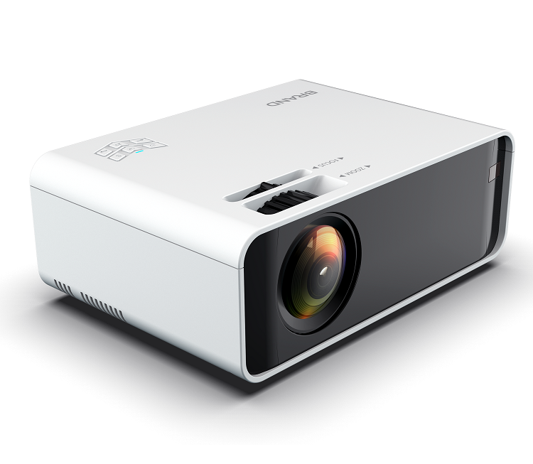 Logo light home theater projector
