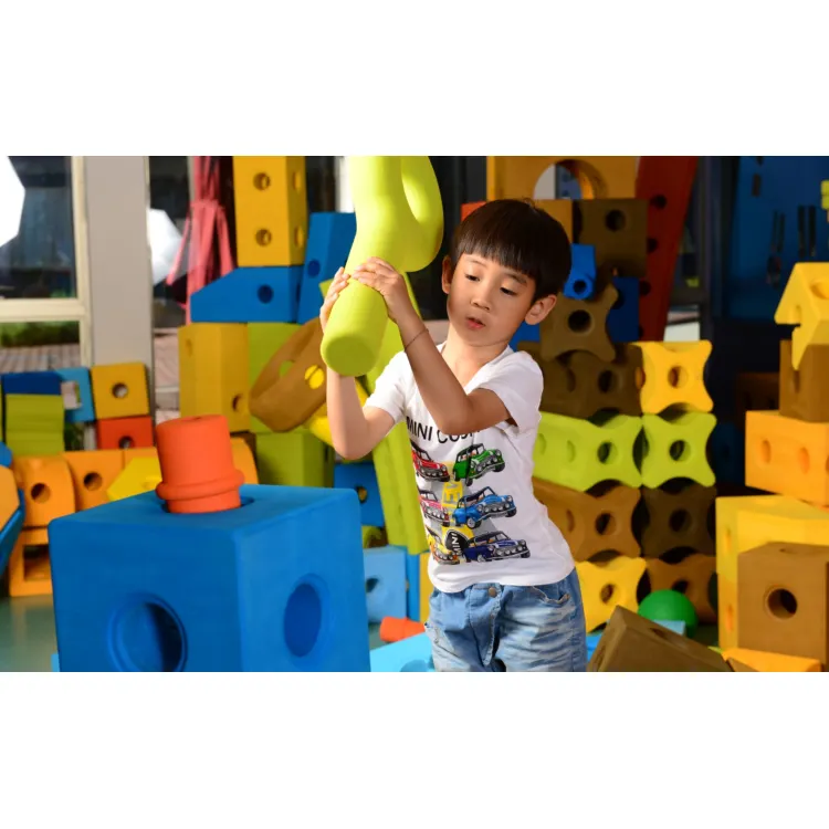 Foam Baby Blocks Preschool Building Construction Toys for Kids Indoor Playground Equipment Hot Sale Best Big EVA Block Set ASTM