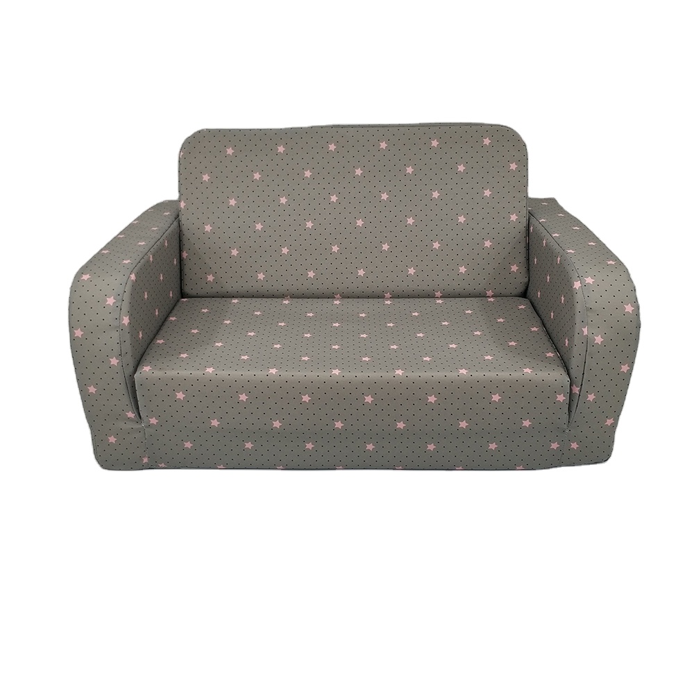 Comfy 2-in-1 Flip Open Couch/Sleeper for Kids