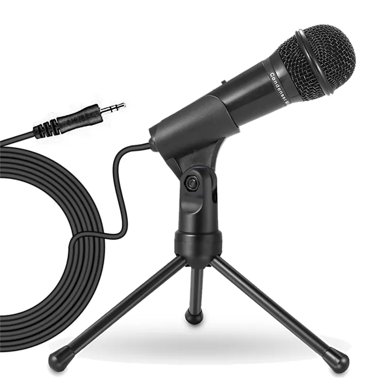 SF-910 проводной микрофон 3,5 мм Микрофон с штатив микрофон компьютера