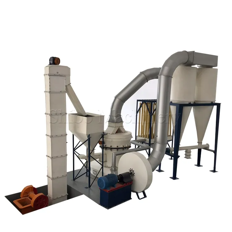 Raymond Limestone Grinding Mill Price Calcium Carbonate Powder Production Machine