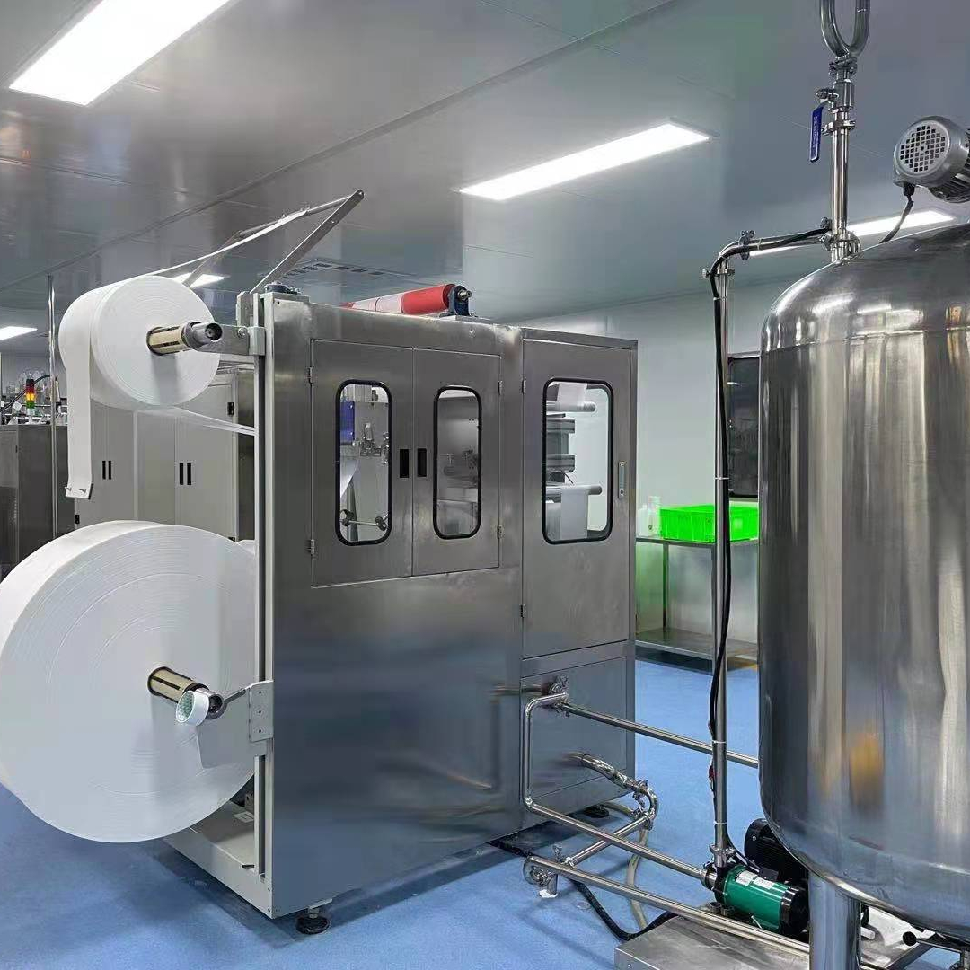 Customizable Full Automatic Production Line BLD-WL66 Tissue Econ Alcohol Filling Making Wet Wipe Machine