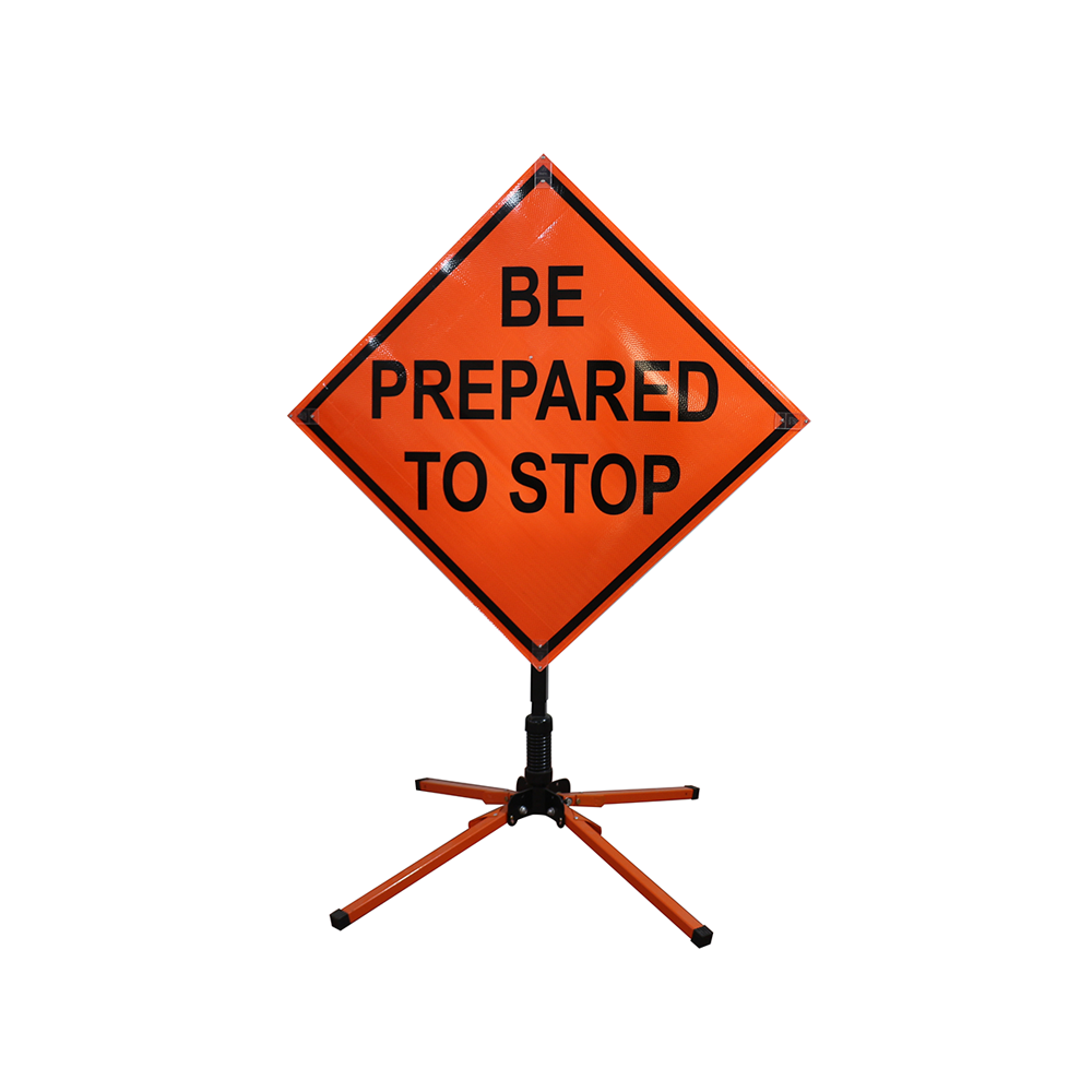 Roll Up Sign Reflective Flexible Sheeting Signs