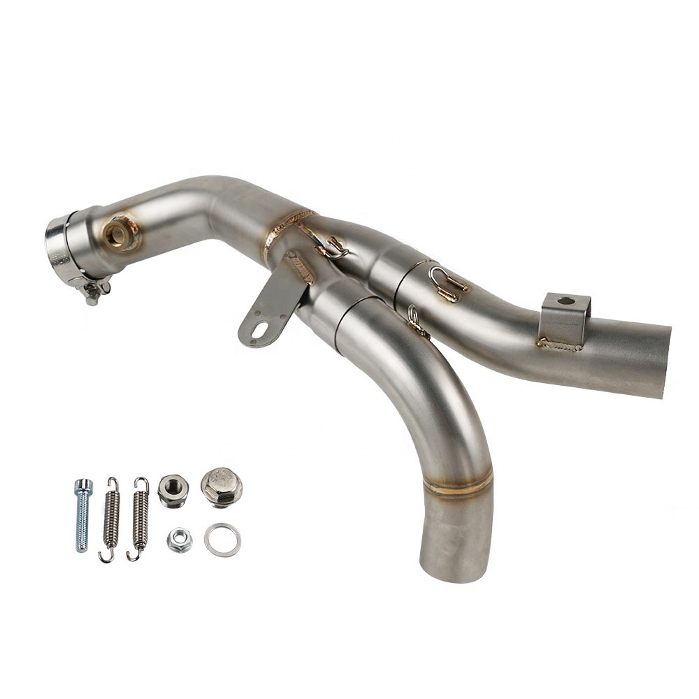 Труба NiceCNC из нержавеющей стали для глушителя De-cat для YAMAHA YZF-R1 2009-2012 2013 2014