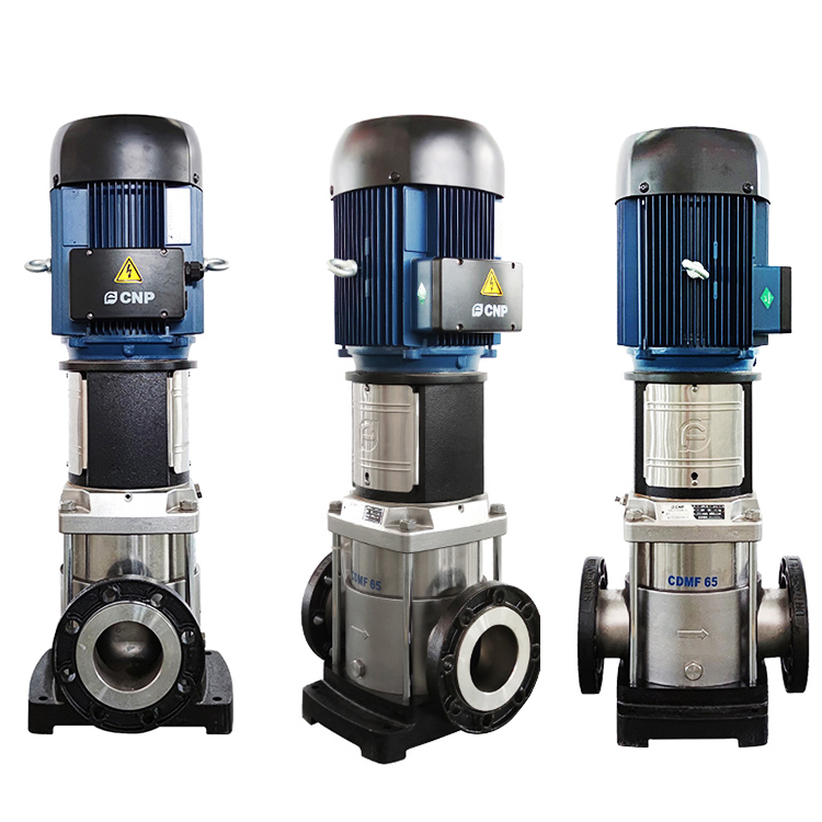 CNP Китай поставка CDM55 50 Гц высокого давления из нержавеющей стали Вертикальный Многоступенчатый Центробежный RO Электрический водяной насос